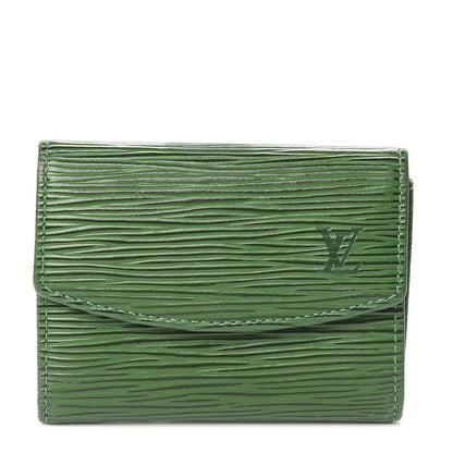 Louis Vuitton Epi Coin Purse Wallet Borneo 1 of 7