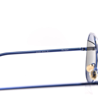 Christian Dior Split 1 Aviator Sunglasses Blue 6 of 7