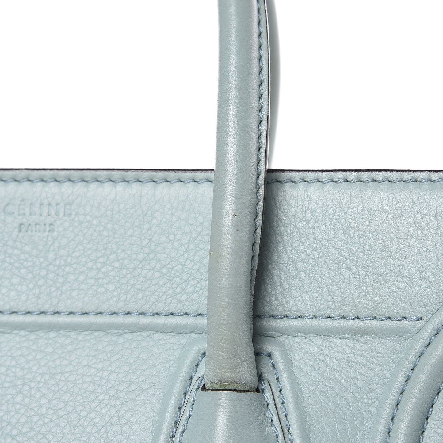 Grained Calfskin Medium Phantom Luggage Galcier