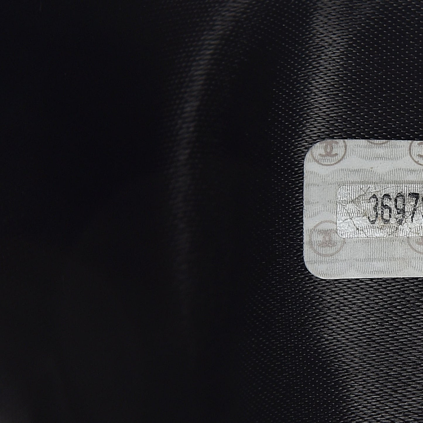 Lambskin CC Shoulder Bag Black