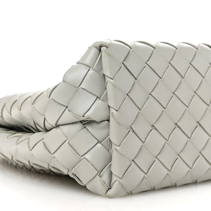 Bottega Veneta Nappa Intrecciato Small Andiamo Shoulder Bag Agate Grey 8 of 9
