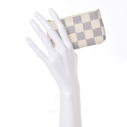 Louis Vuitton Damier Azur Key Pouch 2 of 8