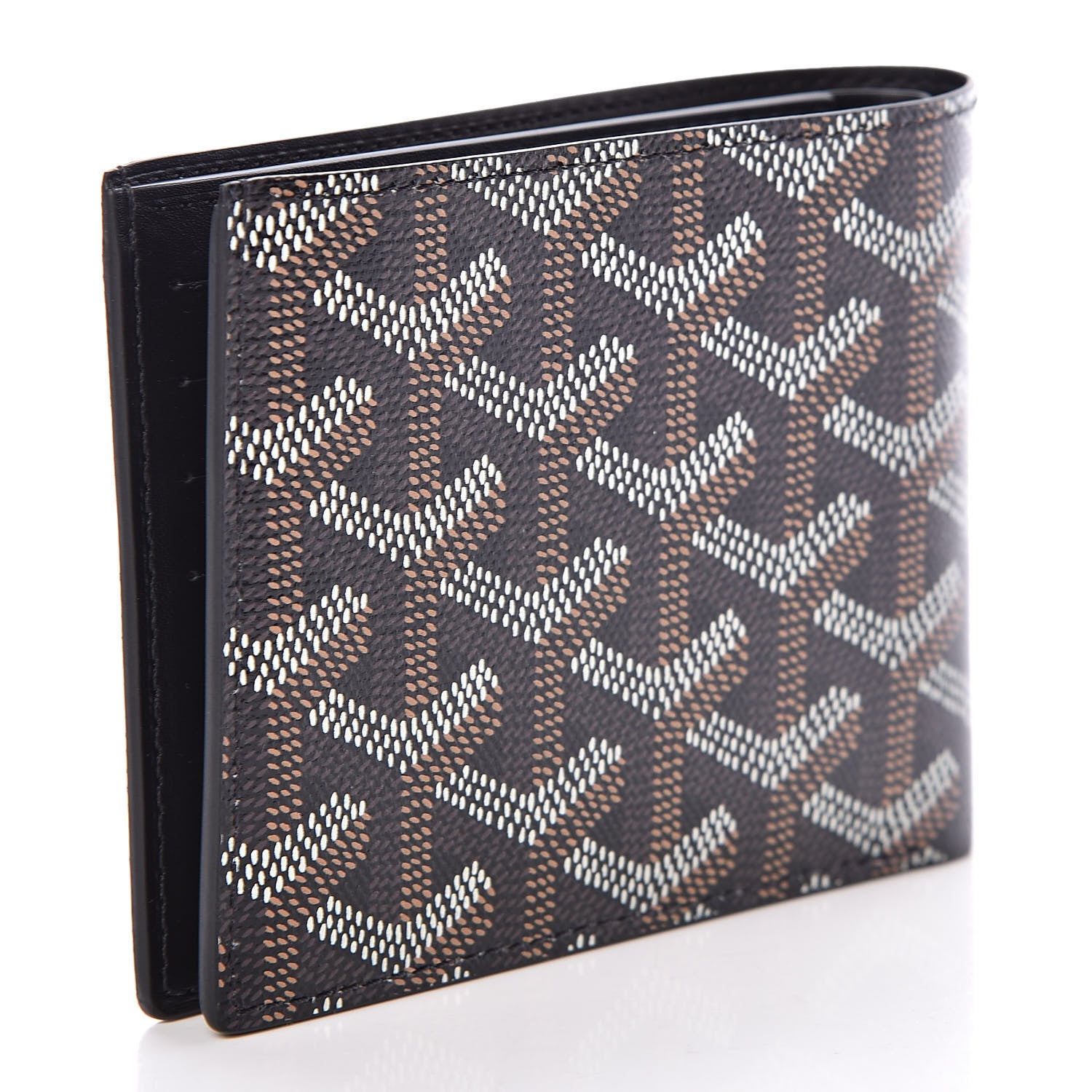 Goyard Goyardine Bi-Fold Victoire PM Wallet Black 3 of 7