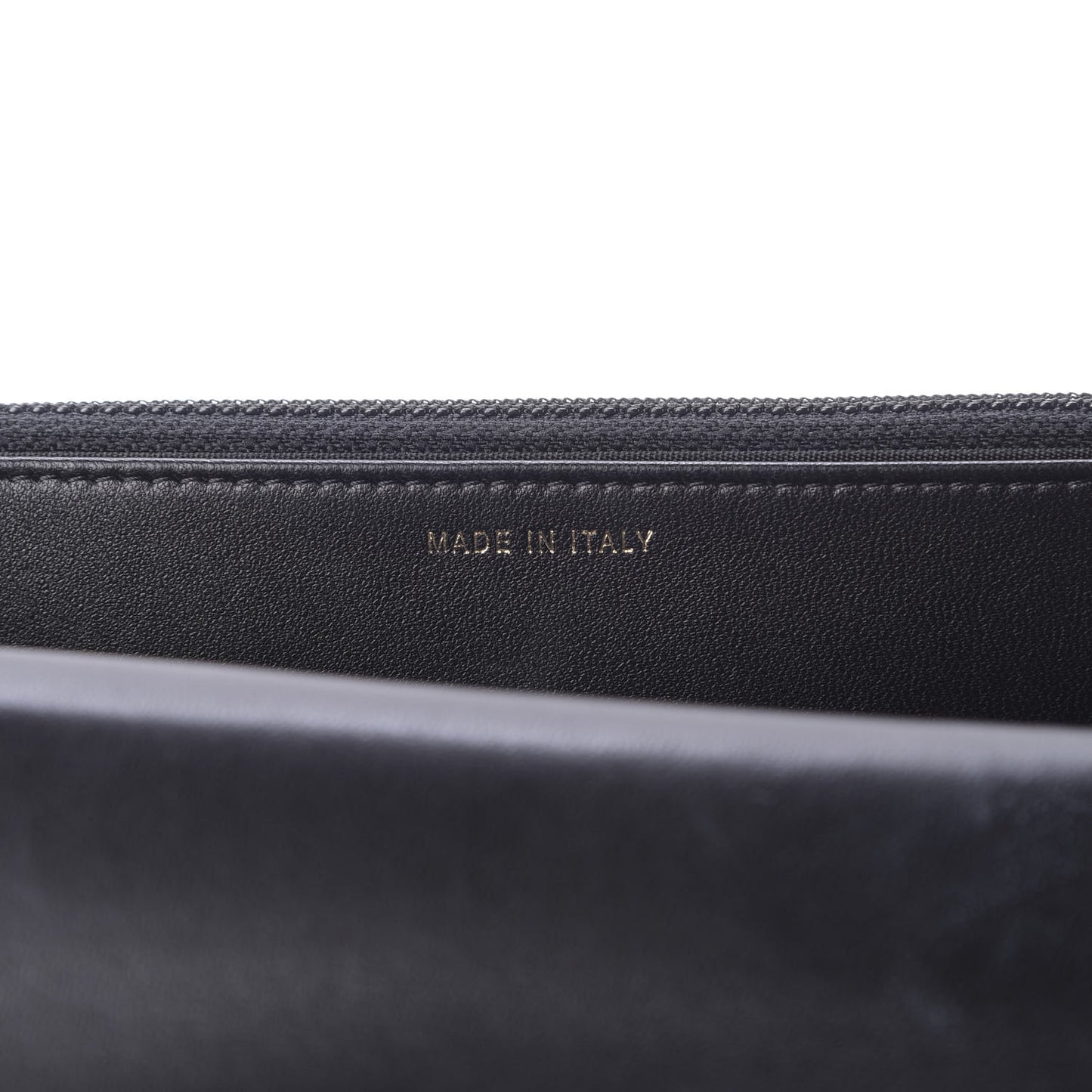 Lambskin Quilted Trendy CC Wallet On Chain WOC Black
