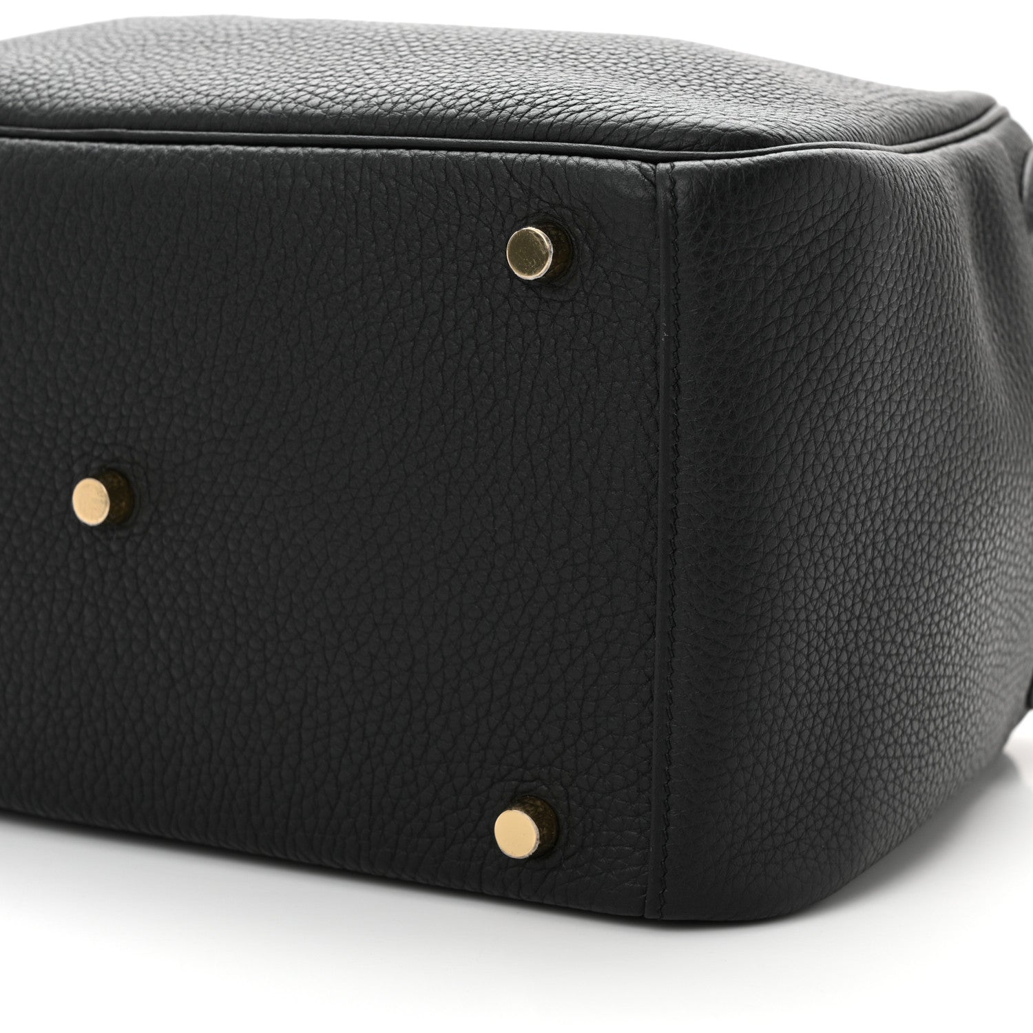 Hermes Taurillon Clemence Lindy 30 Black 10 of 11
