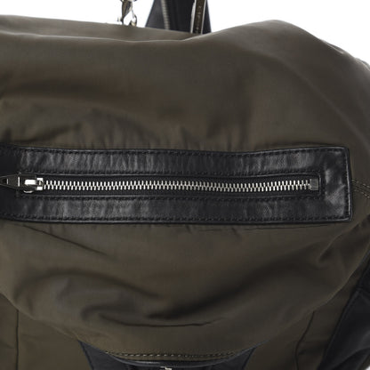 Alexander Wang Lambskin Nylon Marti Backpack Military 8 of 8