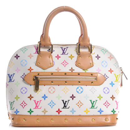 Louis Vuitton Monogram Multicolor Alma White 1 of 10