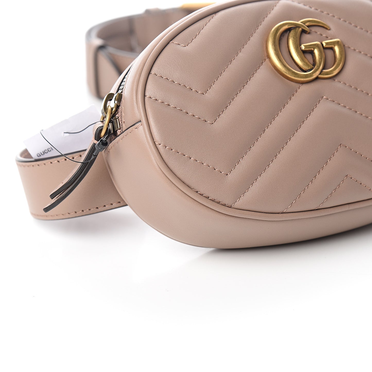 Calfskin Matelasse GG Marmont Belt Bag 105 42 Porcelain Rose