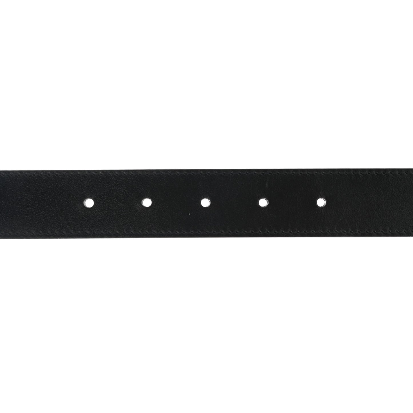 Plutone Calfskin Double G 30mm Belt 75 30 Black