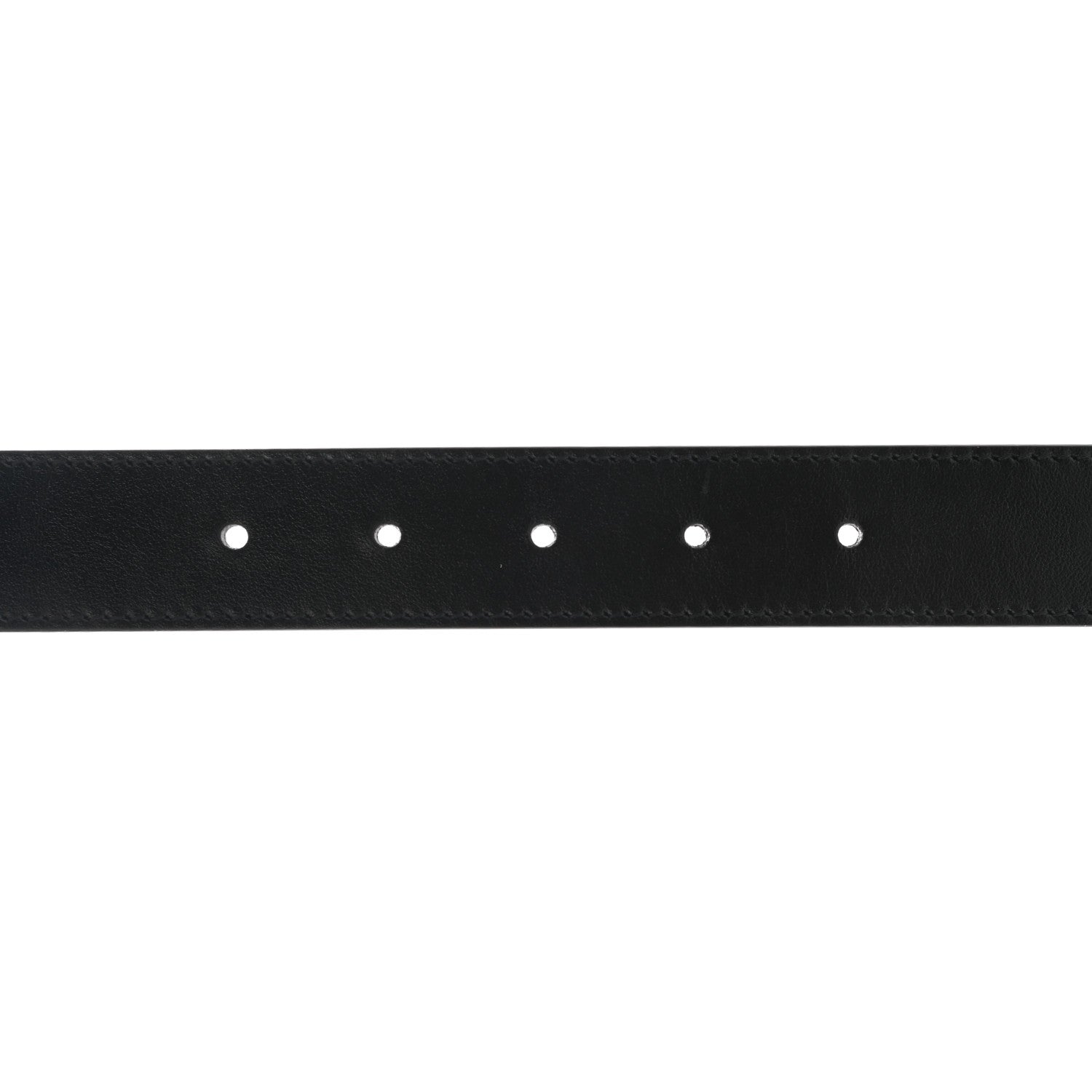 Gucci Plutone Calfskin Double G 30mm Belt 75 30 Black 5 of 5