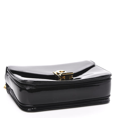 Celine Patent Calfskin Medium C Bag Black 4 of 10