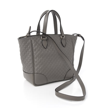 Gucci Microguccissima Small Bree Tote Graphite 2 of 9