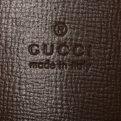 Gucci GG Supreme Monogram Web Mini Horsebit 1955 Shoulder Bag Beige Brown Sugar 7 of 13