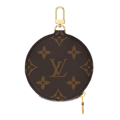 Louis Vuitton Monogram Neverfull BB Round Coin Purse Pivoine 3 of 5
