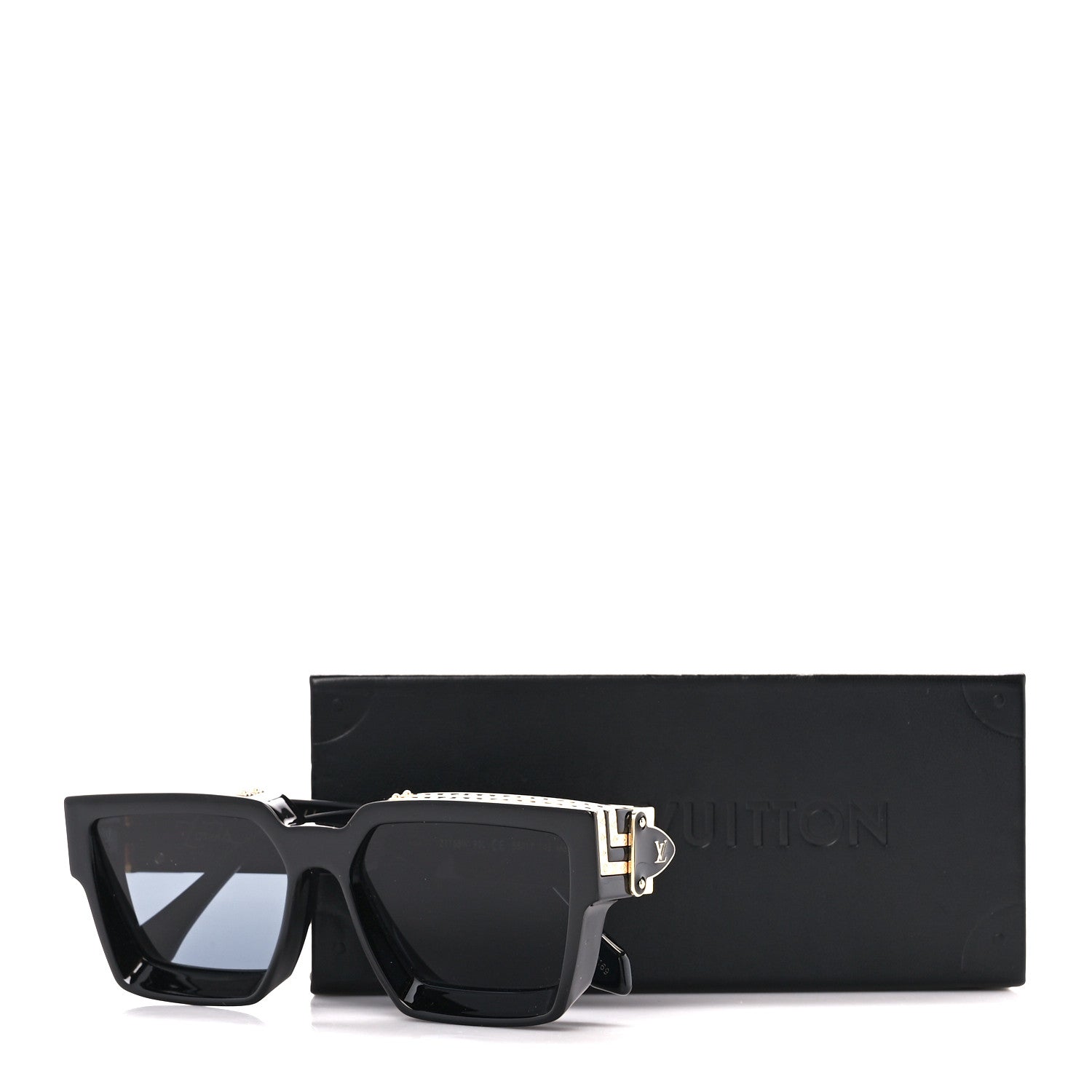 Louis Vuitton Acetate 1.1 Millionaires Sunglasses Z1165W Black