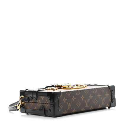 Louis Vuitton Monogram Petite Malle Black 4 of 11