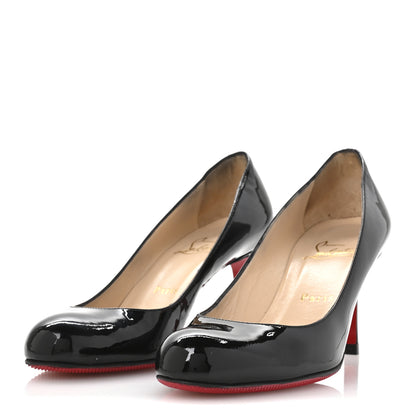 Christian Louboutin Patent Pumppie 85 Pumps 38 Black 4 of 9