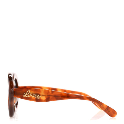Loewe Acetate Curvy Cat Eye Sunglasses LW40125U Light Havana 3 of 7