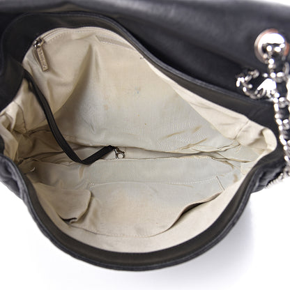 Chanel Washed Lambskin Quilted Maxi Chain Around Flap Black 4 of 13