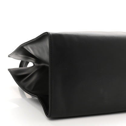 Telfar Vegan Leather Large Shopping Bag Black 9 of 10