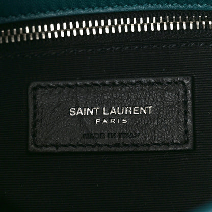 Saint Laurent Lambskin Quilted Medium Loulou Puffer Monogram Chain Satchel 6 of 11