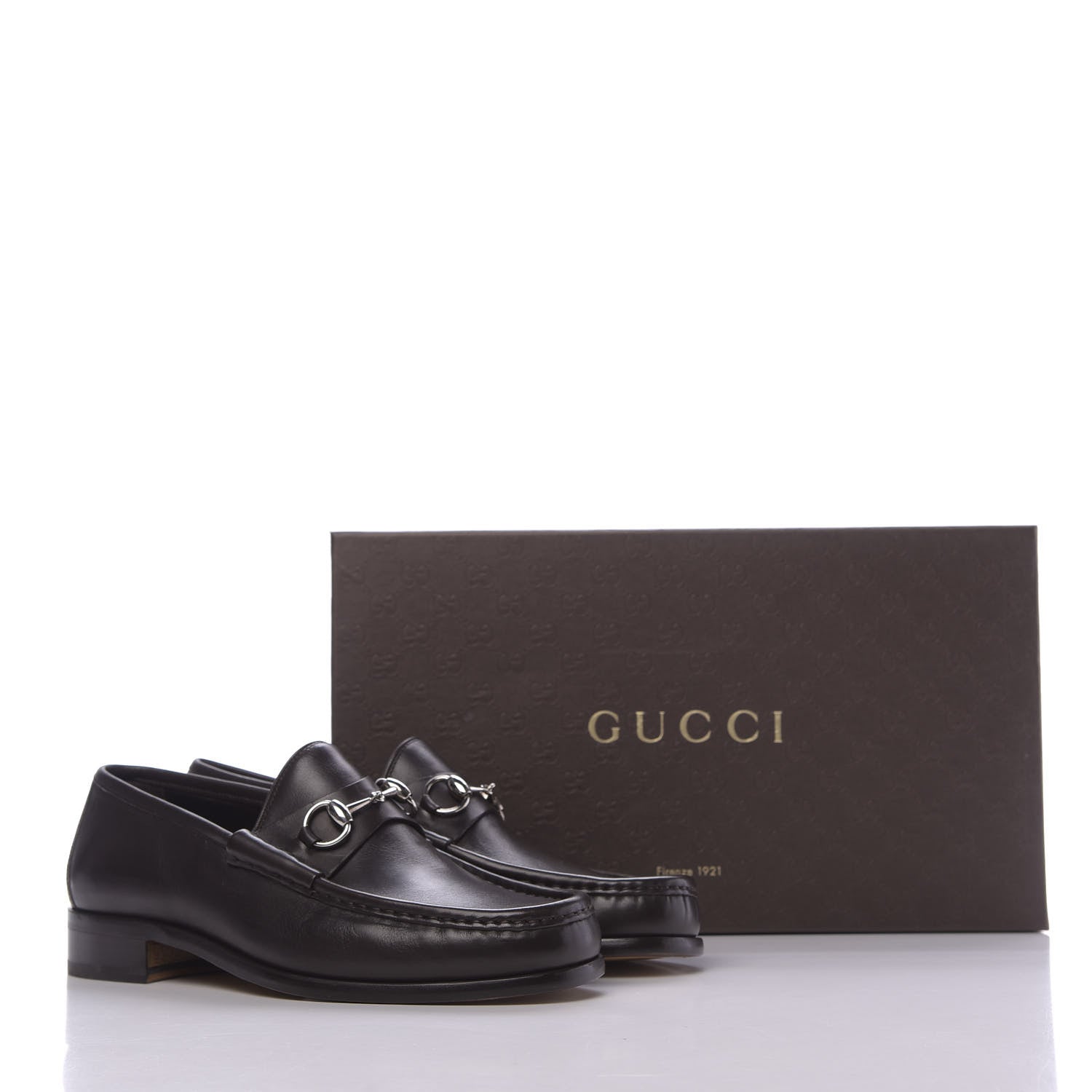 Gucci Calfskin Mens 1953 Horsebit Loafers 8 Marrone 11 of 11