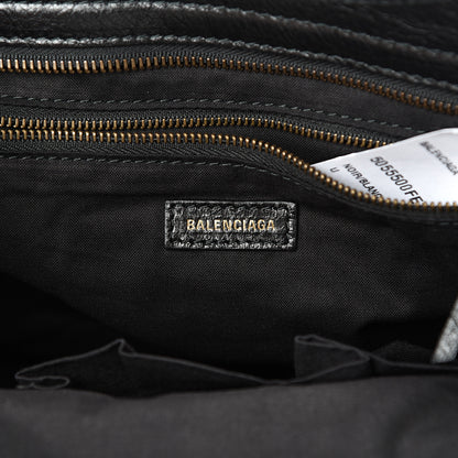 Balenciaga Agneau Arena Graffiti All Over Classic Hardware City Black White 5 of 9