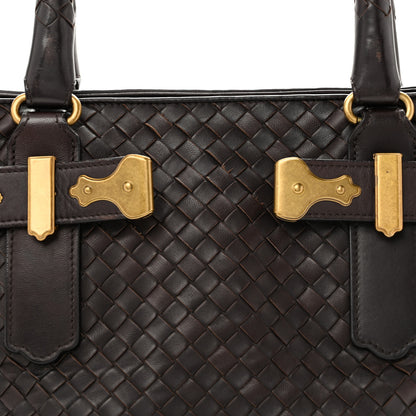 Bottega Veneta Nappa Intrecciato Shoulder Bag Moro 8 of 15