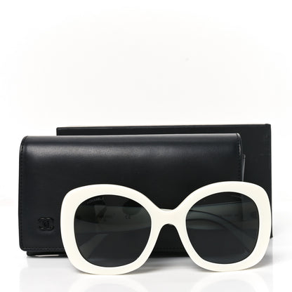 Chanel Acetate Sunglasses 71414A White 7 of 7