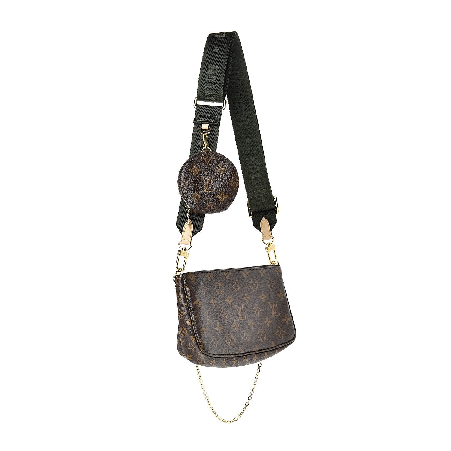 Louis Vuitton Monogram Multi Pochette Accessories Kaki 2 of 13
