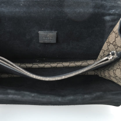 Gucci GG Supreme Monogram Medium Dionysus Shoulder Bag Black 5 of 9