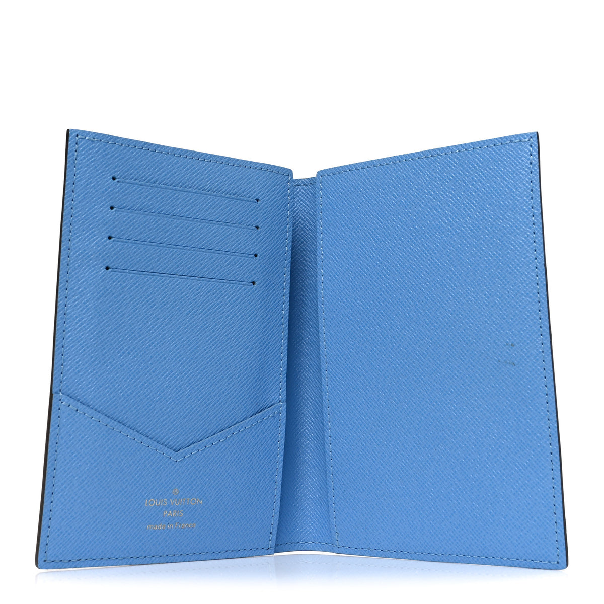 Louis Vuitton Monogram 2021 Christmas Animation China Passport Cover Myosotis Blue 5 of 6