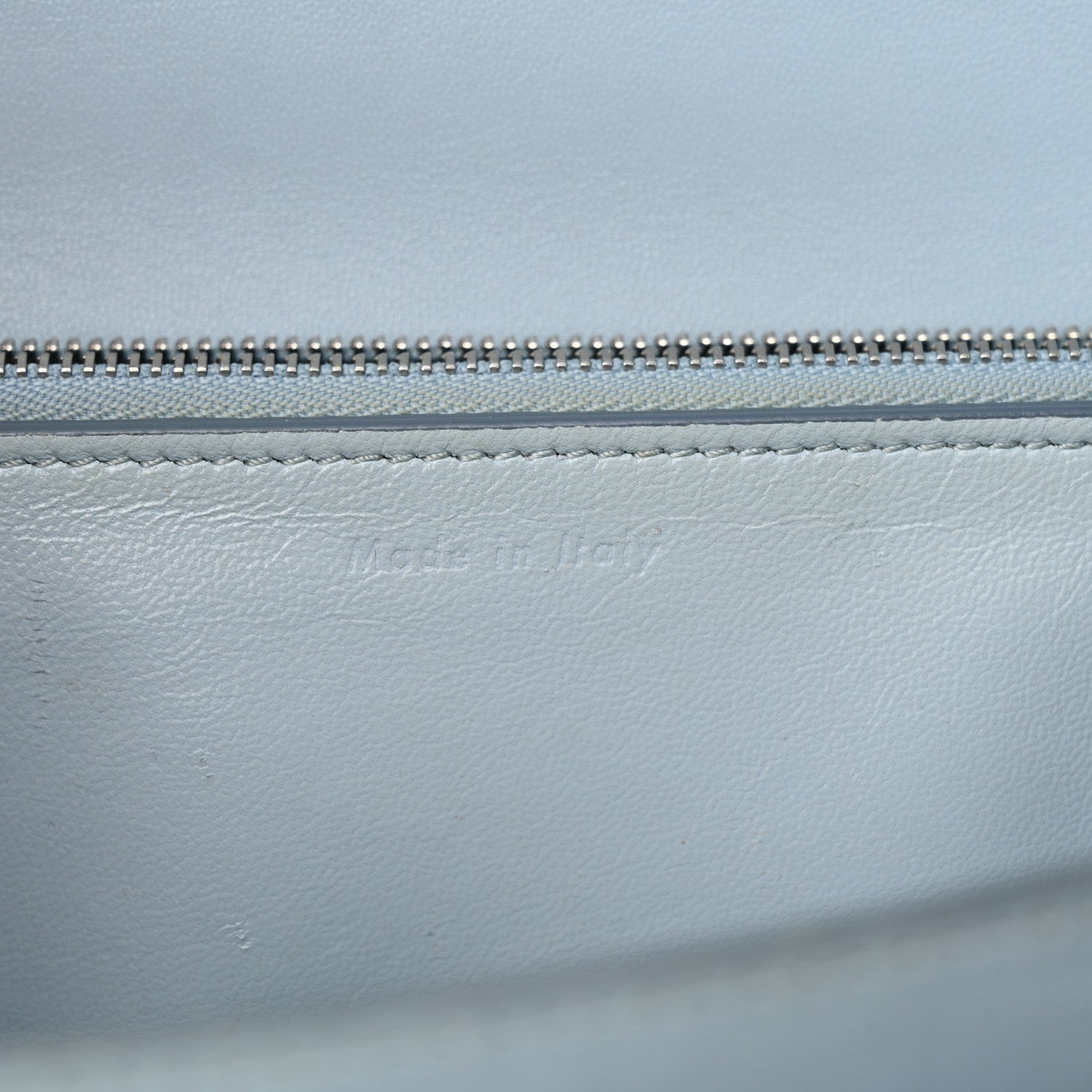 Celine Box Calfskin Medium Classic Box Flap Bag Sky 6 of 16