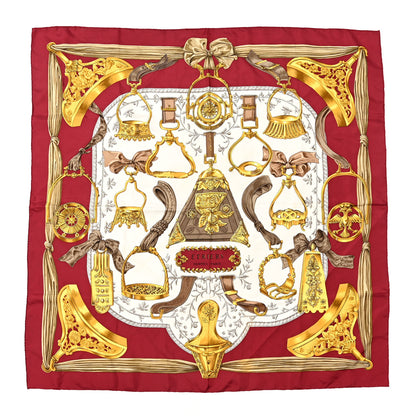 Hermes Silk Concours D Etriers Scarf 90 1 of 4
