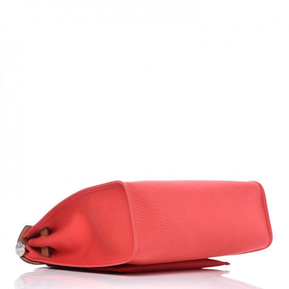 Hermes Vache Hunter Toile Herbag Zip 31 PM Bougainvillea 6 of 11