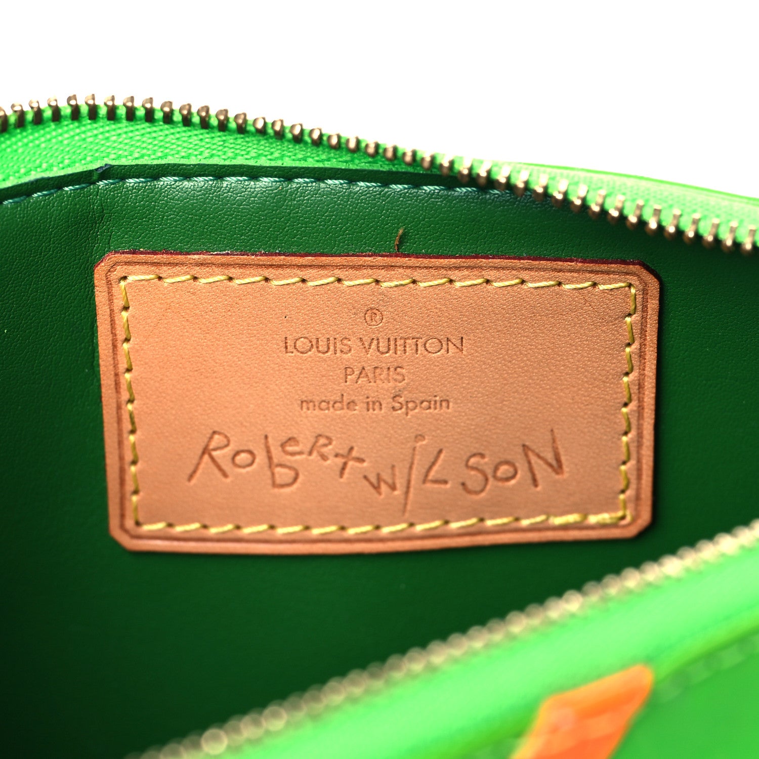 Louis Vuitton Patent Fluo Lexington with Chain Strap Green 5 of 9