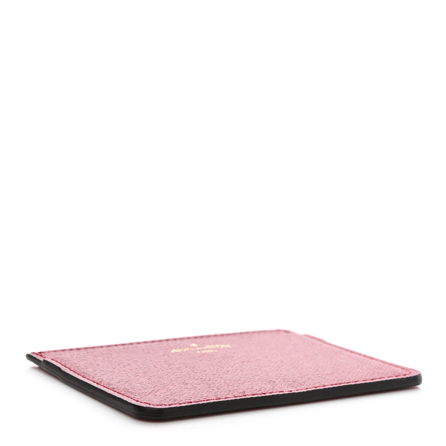 Calfskin Jeanne Wallet Card Holder Insert Fuchsia