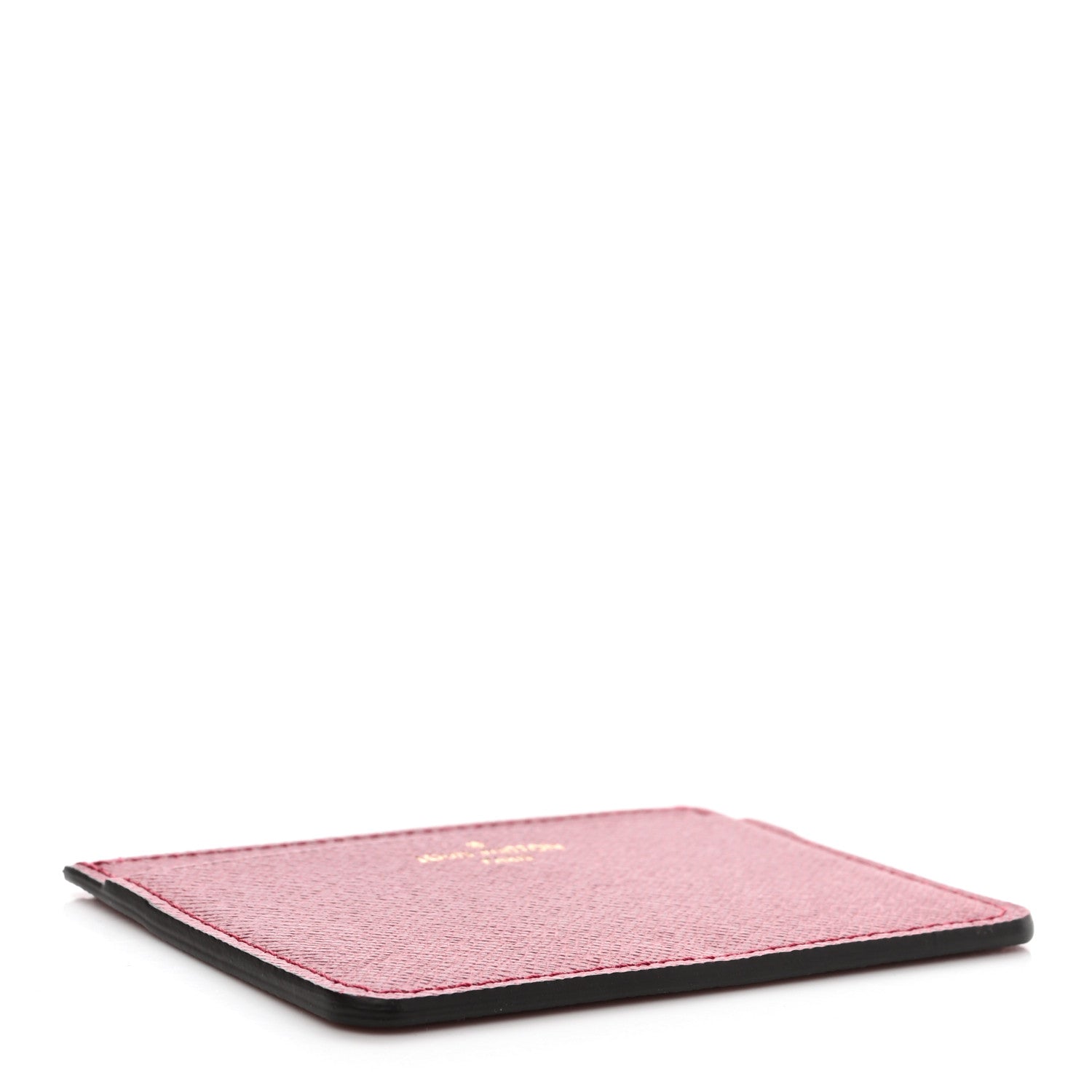 Louis Vuitton Calfskin Jeanne Wallet Card Holder Insert Fuchsia 4 of 7