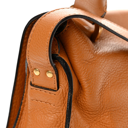 Chloe Calfskin Medium Marcie Top Handle Bag Tan 12 of 14