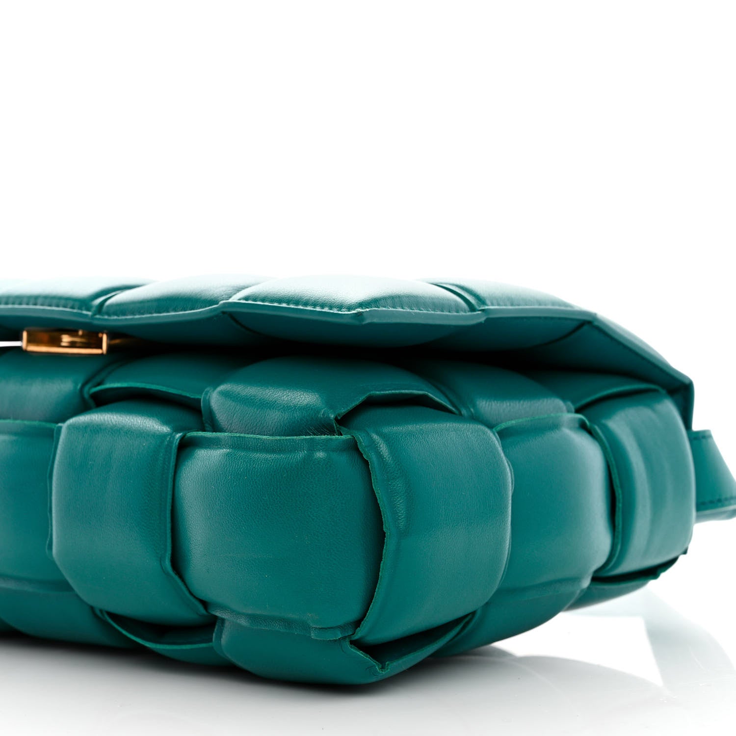 Bottega Veneta Nappa Maxi Intreccio Padded Cassette Crossbody Bag Mallard 10 of 13