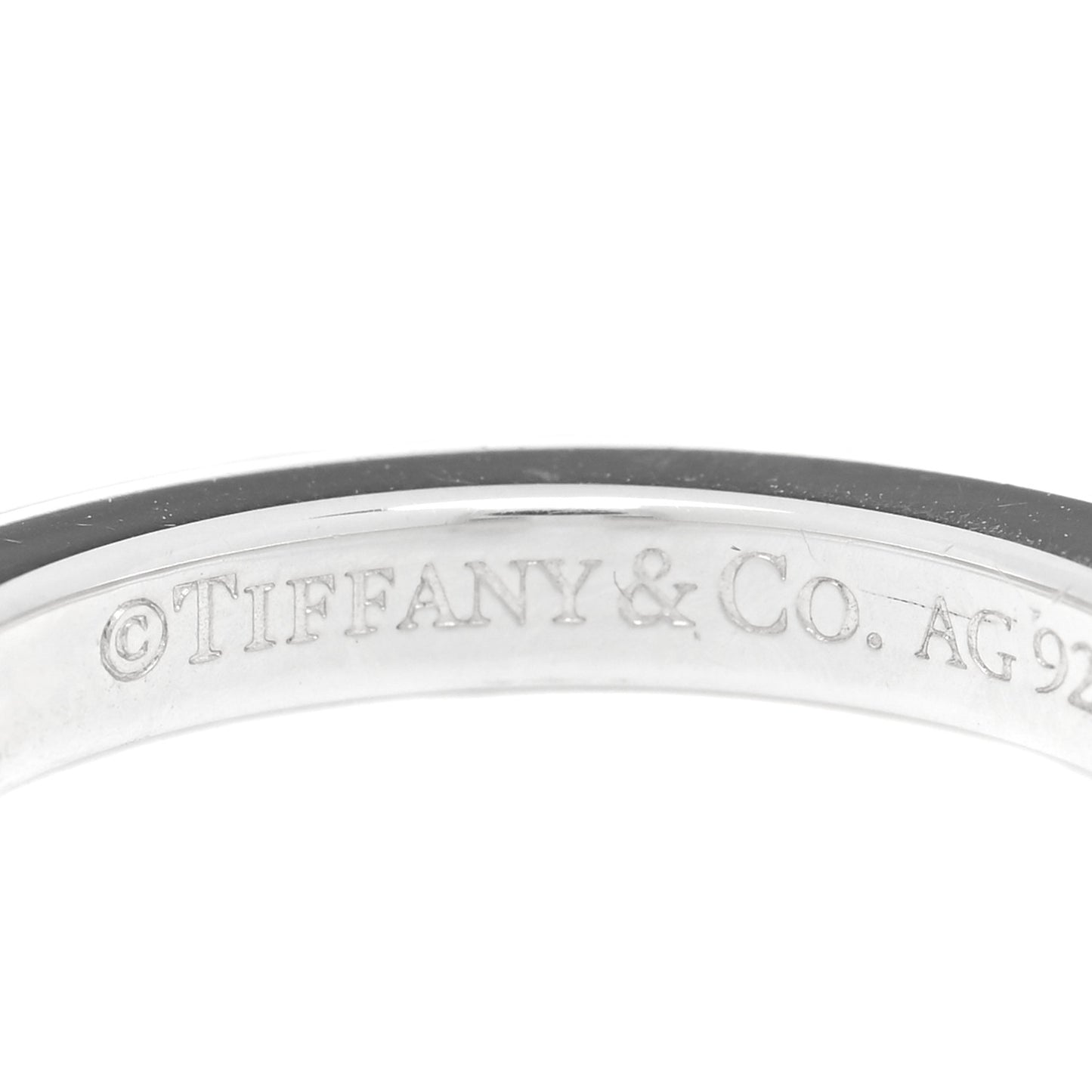 Sterling Silver T Square Ring 50 5.5