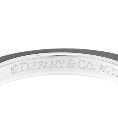 Tiffany Sterling Silver T Square Ring 50 5.5 4 of 4