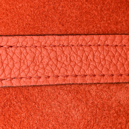 Hermes Taurillon Clemence Picotin Lock 18 PM Terre Battue 7 of 11