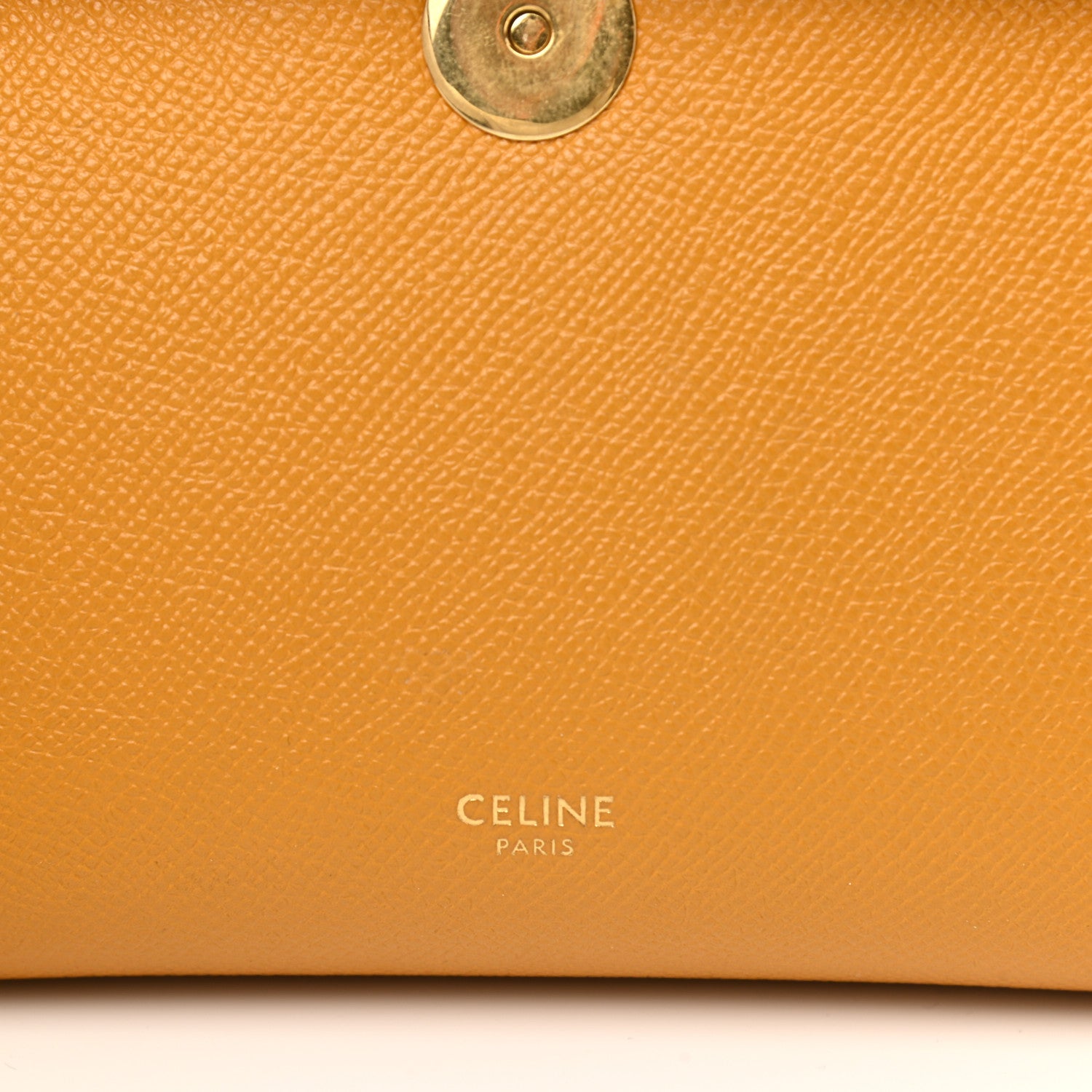 Celine Grained Calfskin Nano Belt Bag Calendula 7 of 11