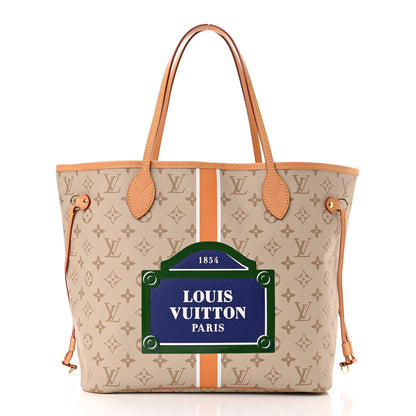 Louis Vuitton Monopaname Neverfull MM Beige Ocher 3 of 10