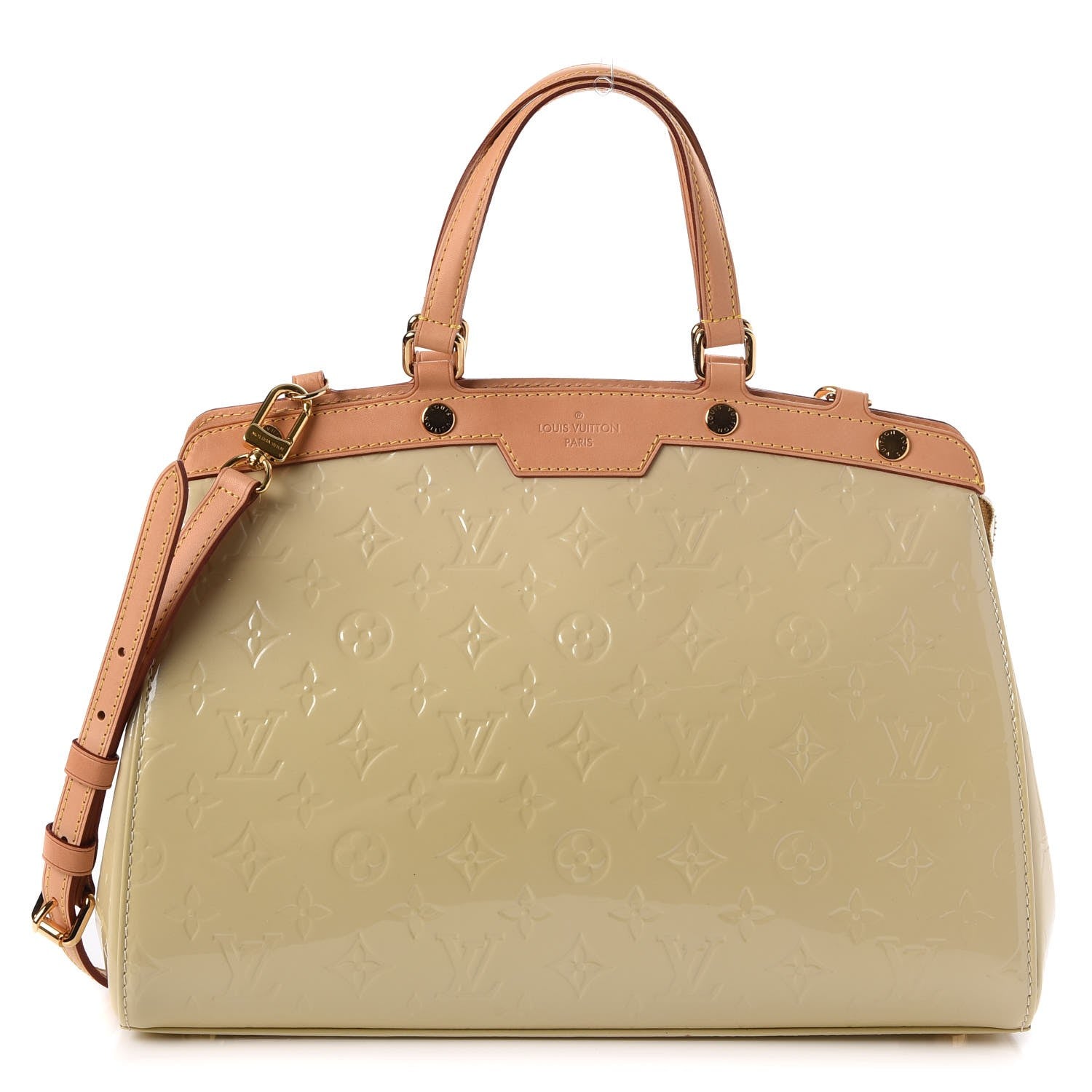 Louis Vuitton Vernis Brea MM Blanc Corail 1 of 10