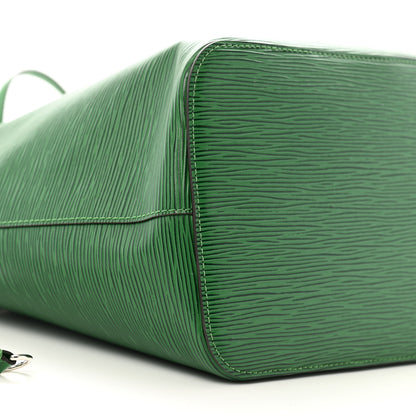 Louis Vuitton Epi Neverfull MM Borneo Green 9 of 13