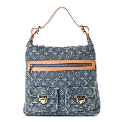 Louis Vuitton Denim Baggy GM Blue 1 of 16