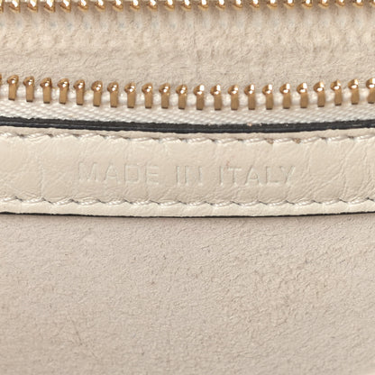 Christian Dior Grained Calfskin Small Diorama Flap Bag Off White 11 of 13