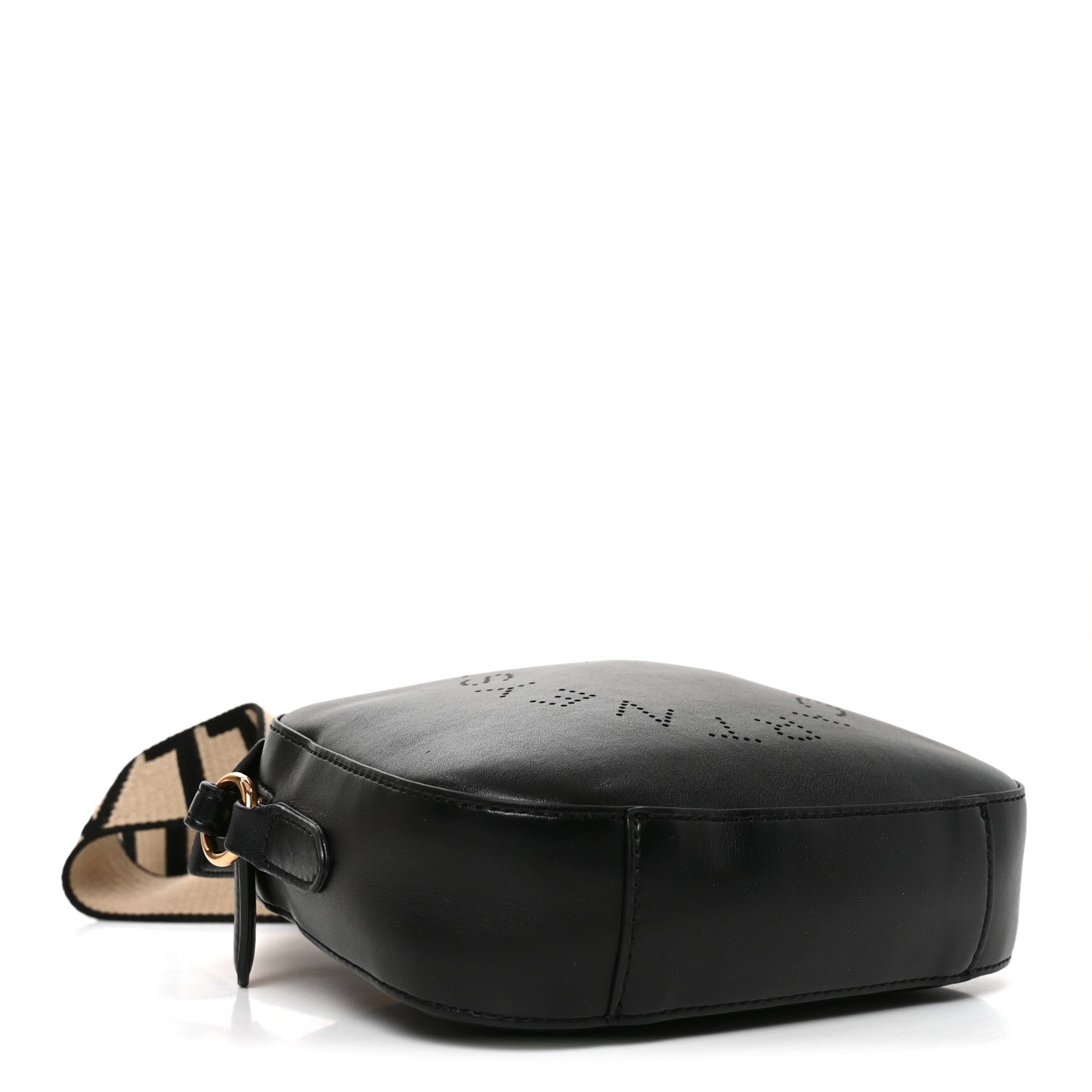 Eco Alter Nappa Perforated Logo Small Camera Black